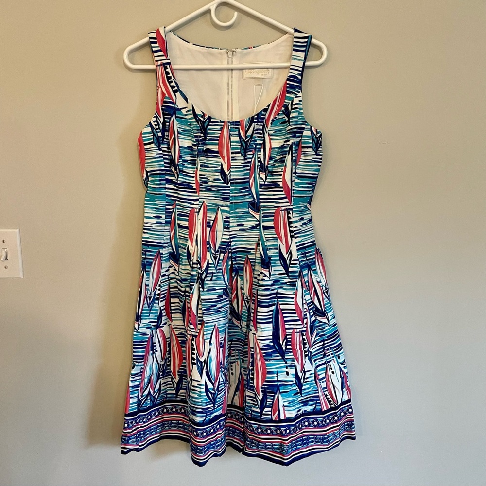 Pappagallo Sleeveless Fit & Flare Sailboat Dress | For Lily Pulitzer lovers! ⛵️